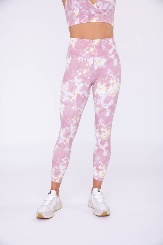 Tie-Dye Full Length High-Waist Leggings