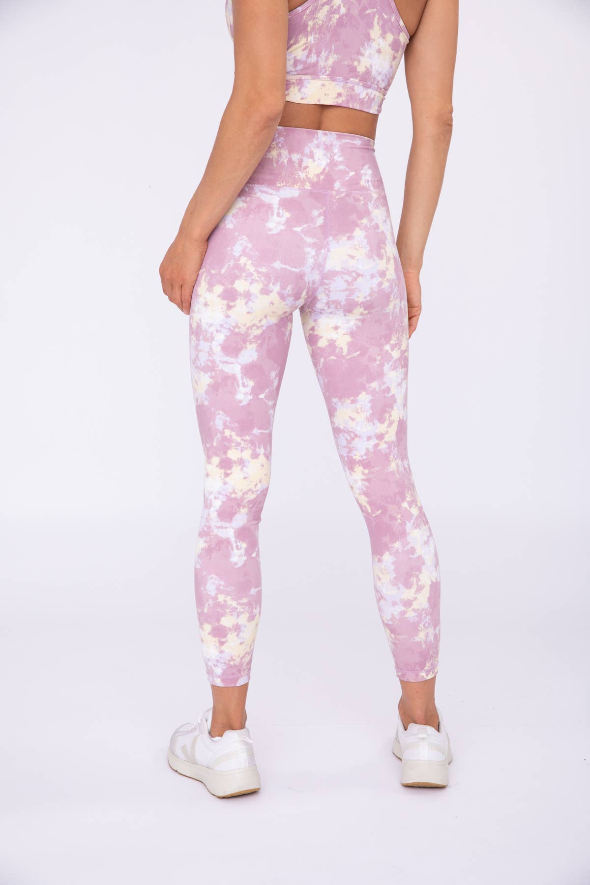 Tie-Dye Full Length High-Waist Leggings