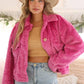 Faux Fur Boxy Jacket