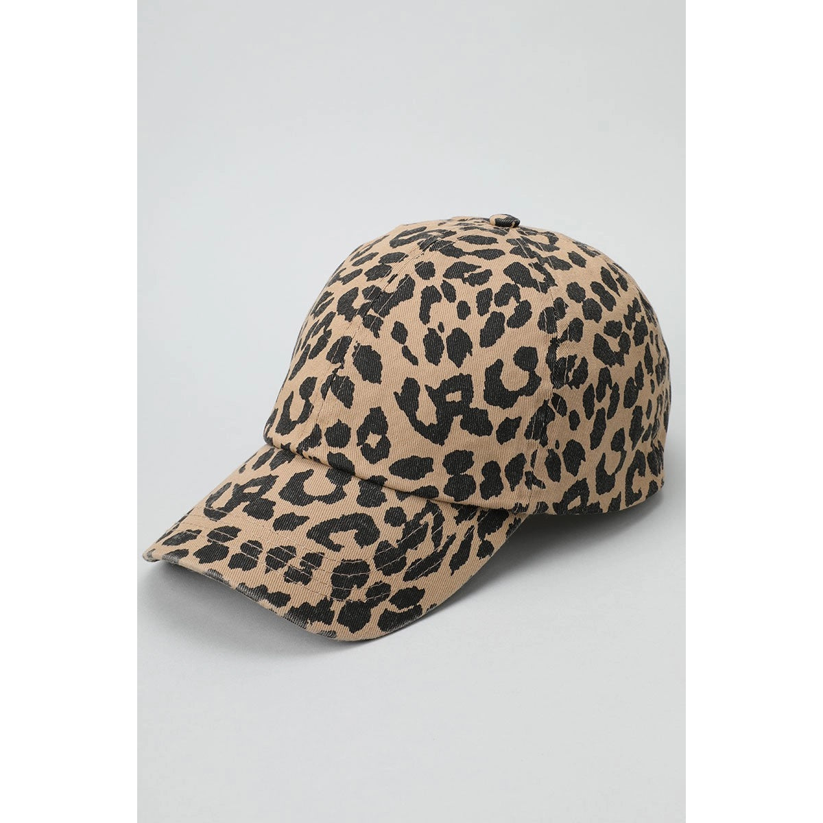 Leopard Print Adjustable Baseball Cap